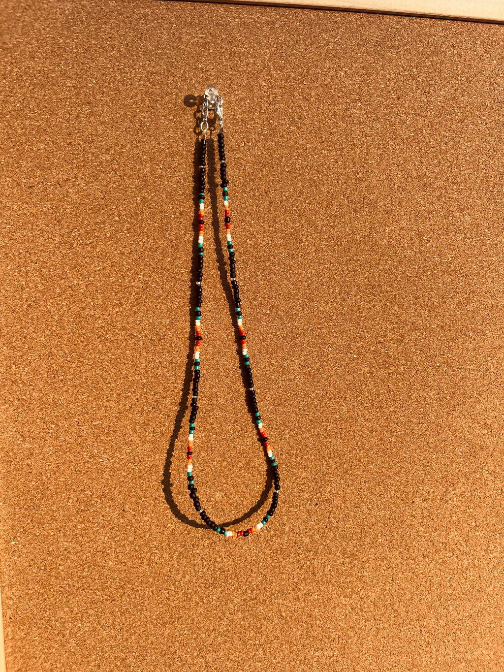 Matte Black Serape Necklace