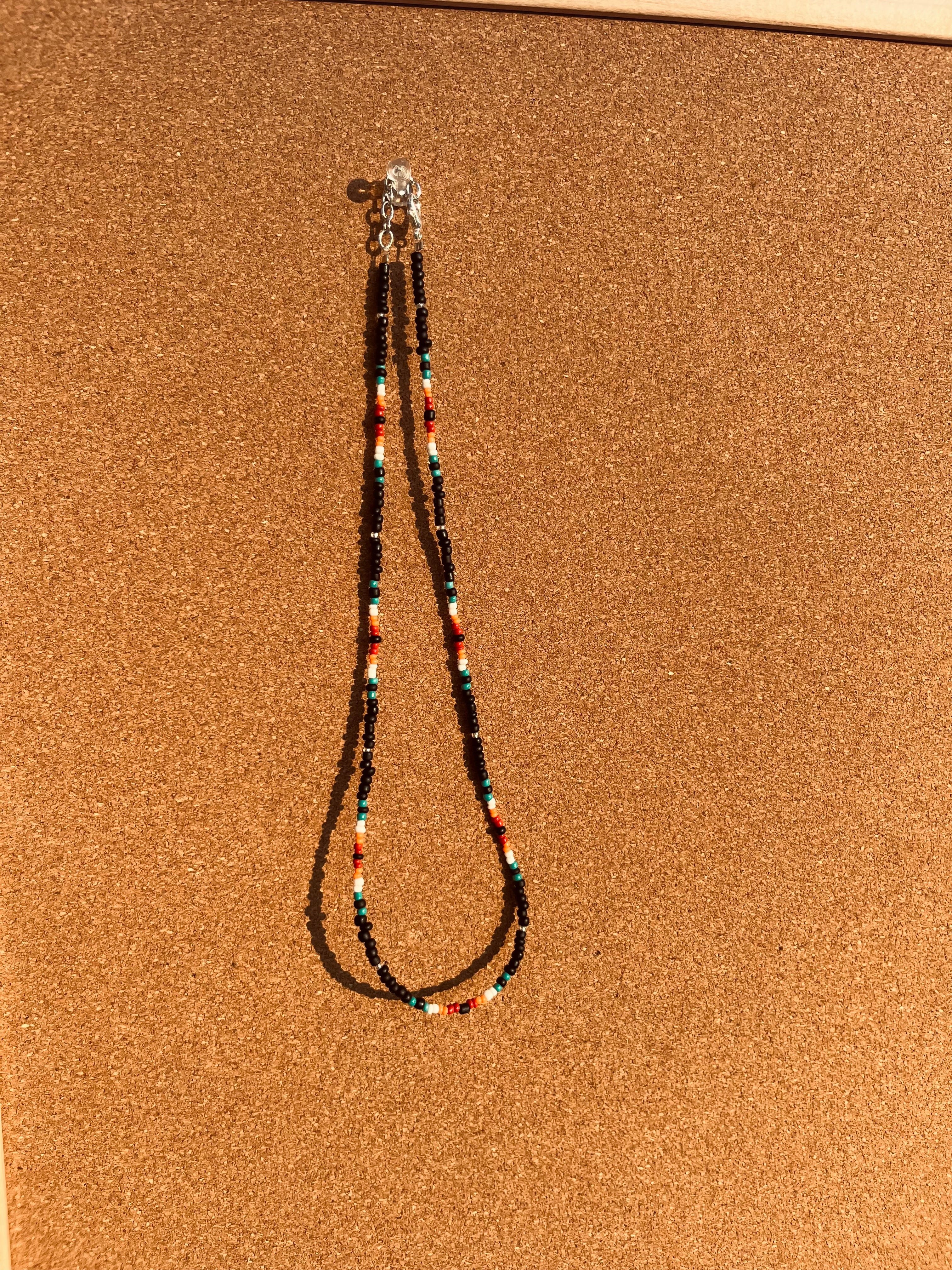 Matte Black Serape Necklace