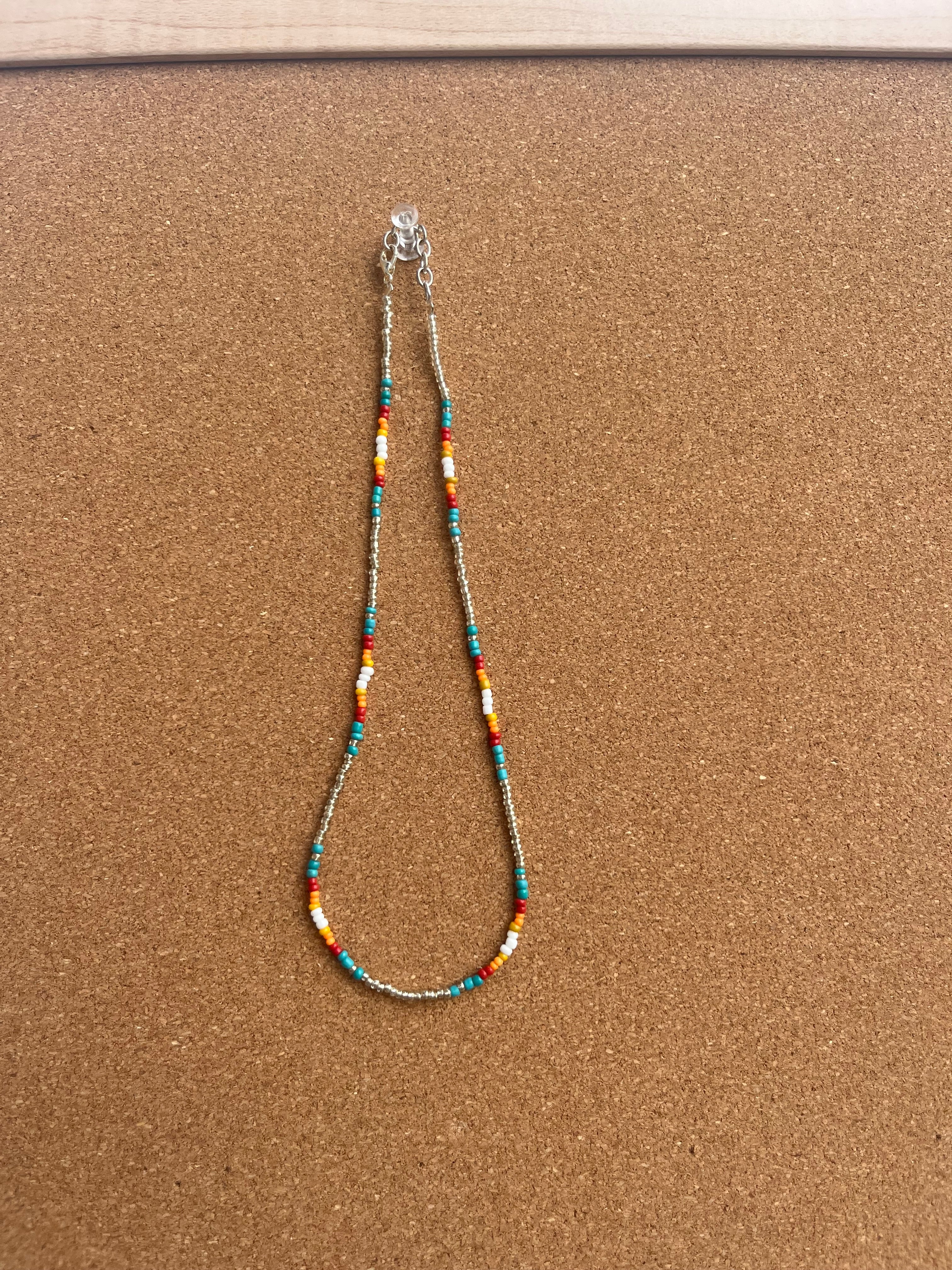 Silver Serape Necklace