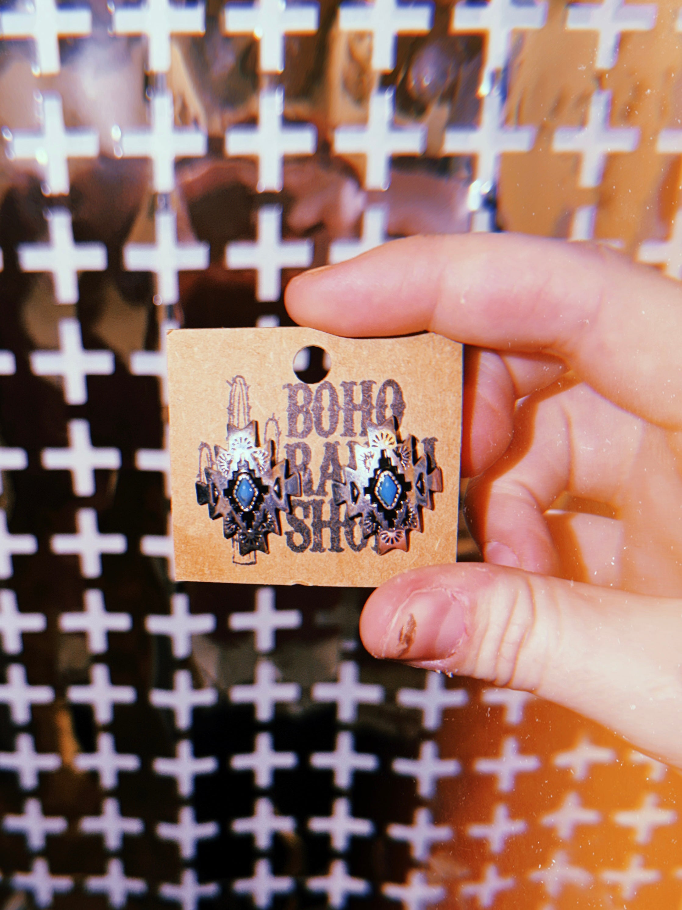 Aztec Detailed Earrings