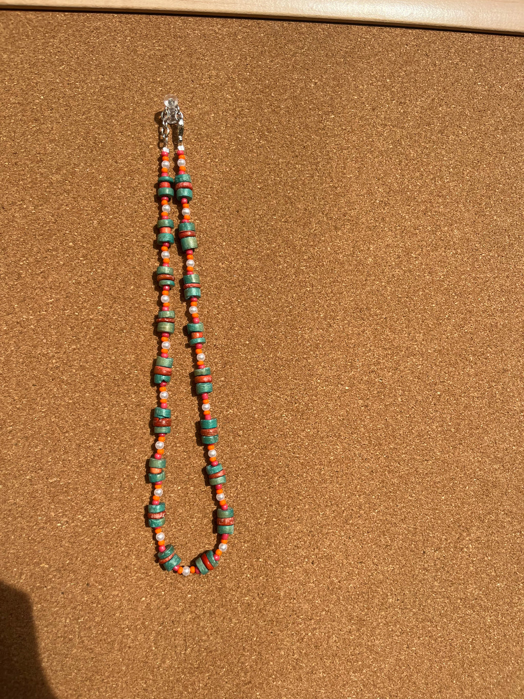 Coral and Turquoise Necklace