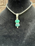 Sterling Silver and Turquoise Pendant