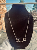 Snaffle Bit Chain Necklace