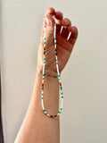 Western White and Colored Serape Choker