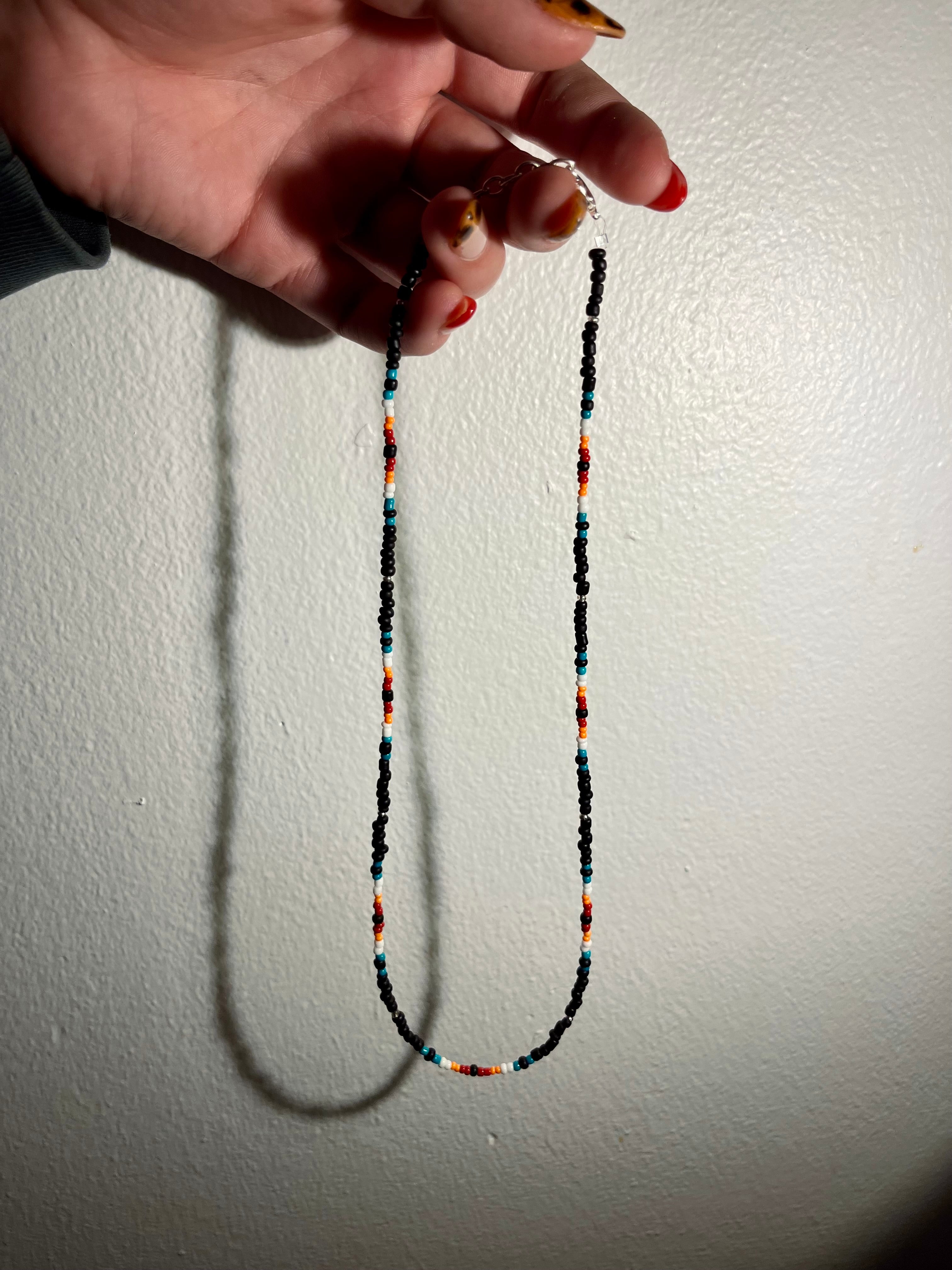 Matte Black Serape Necklace