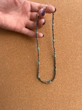 Faux Navajo Pearls and Turquoise Necklace