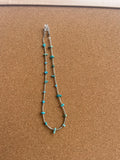 Western Silver and Turquoise Necklace