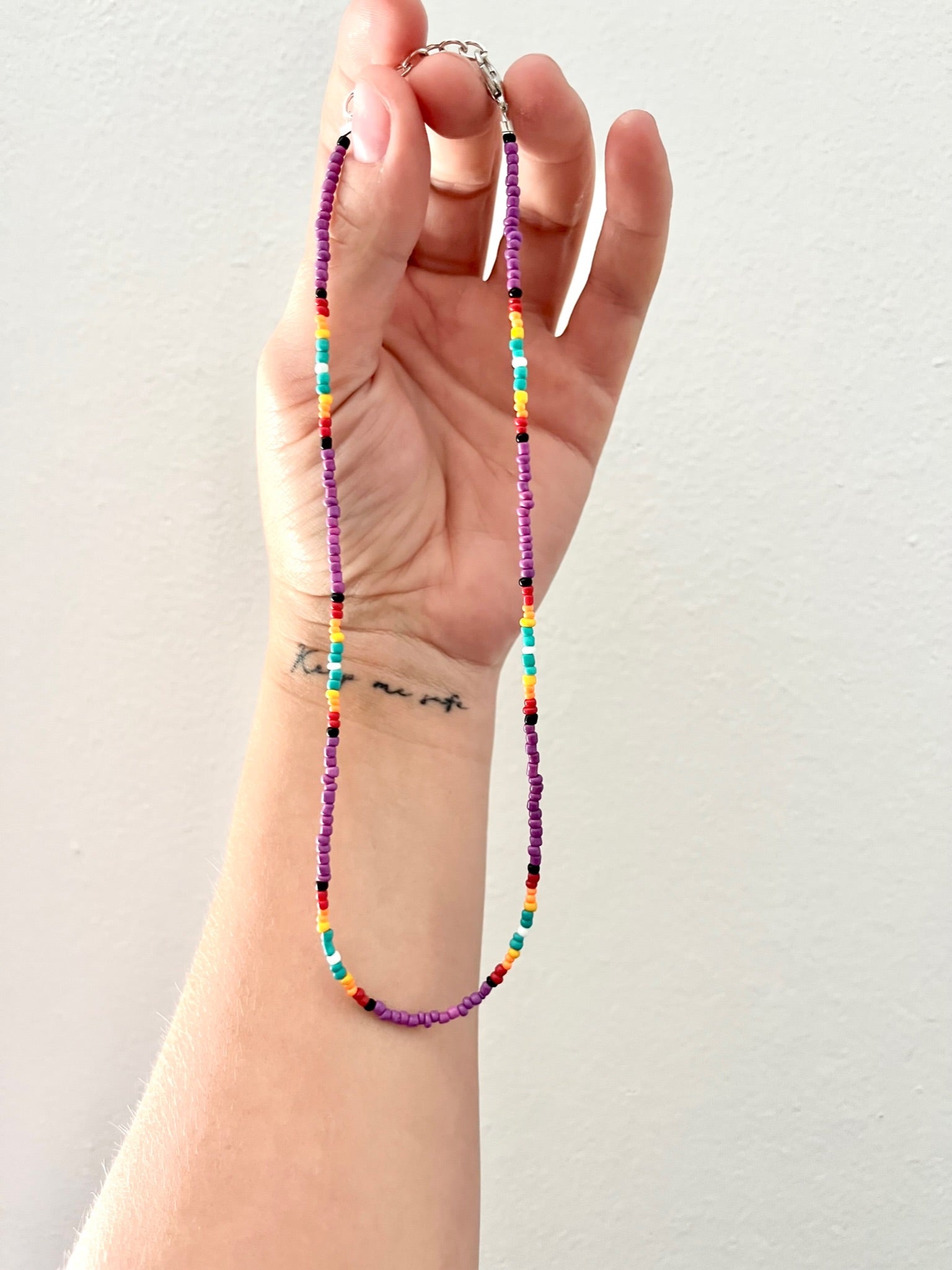 Western Purple Serape Choker